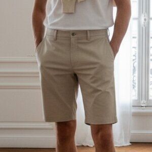 Callaway Tan  Flat Front Golf Shorts 38